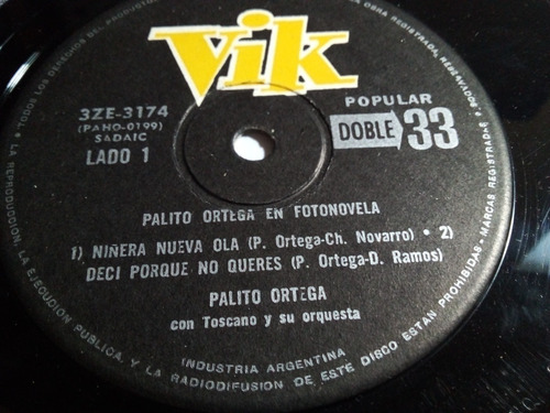 Simple - Palito Ortega - En Fotonovela/niñera Nueva Ola