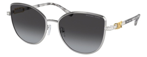 Michael Kors Mk1144b - Lentes De Sol Cateye Para Mujer + Paq