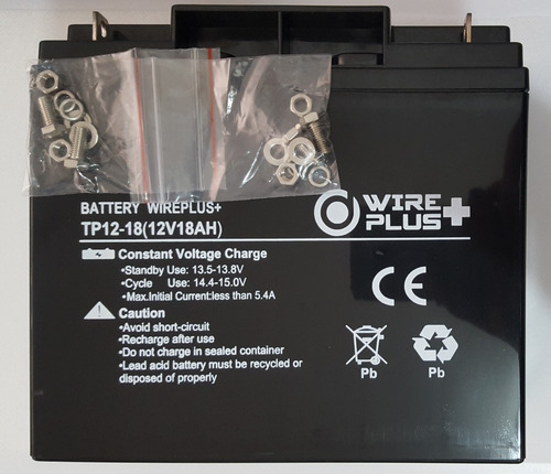 Imagen 2 de 2 de Bateria 12v 18ah Pa Ups Apc Cdp Explore 18a 18amp Pila Moto