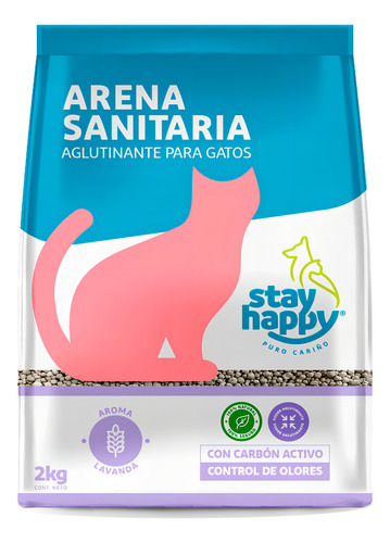 Arena Sanitaria Para Gatos Pack 10kg