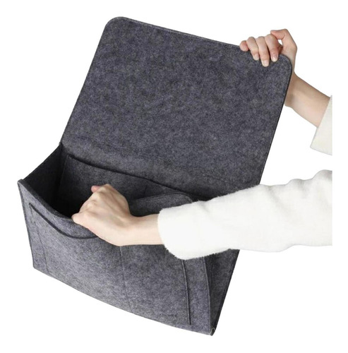 Imagen 5 de 10 de Organizador Cama Bolsa Revistero Sofa Porta Control Celular
