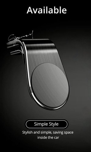 Soporte Celular Auto Magnético Imán Compatible 4.7 - 6.5inch