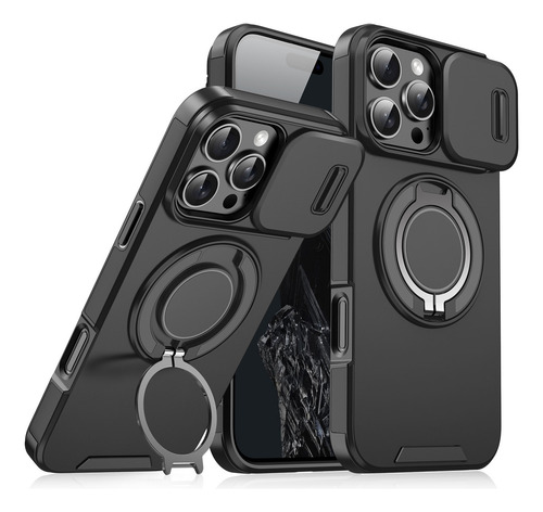 Funda Case Para iPhone Magsafe Uso Rudo De Protector Camara