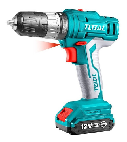 Taladro Atornillador Percutor Inalámbrico 12v Total