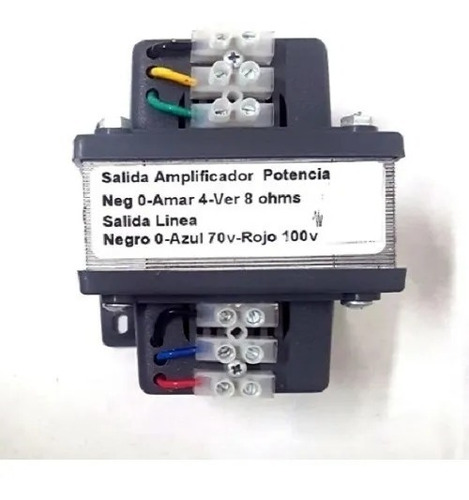 Transformador De Linea Audio Musica Funcional 100w