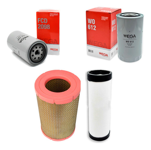 Kit Filtros Para Iveco Tector 170e25 240e25 260e25 170e28/22