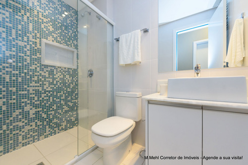 Imagem 29 de 30 de Apartamento Com 3 Dormitórios À Venda Com 133.8m² Por R$ 828.000,00 No Bairro Mercês - Curitiba / Pr - M2me-eaef301
