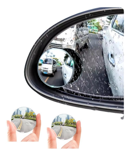 Espejo Retrovisor Angulo 360 Grados Coche Punto Ciego X2