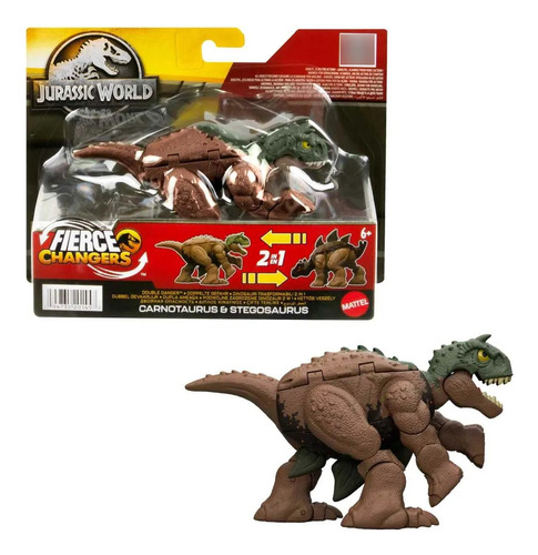 Jurassic World Doble Peligro Carnotaurus A Stegosaurus