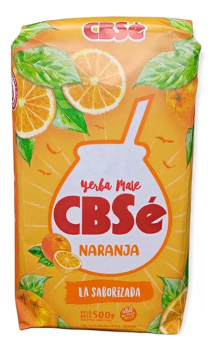 Yerba Cbse Naranja 500 Gramos