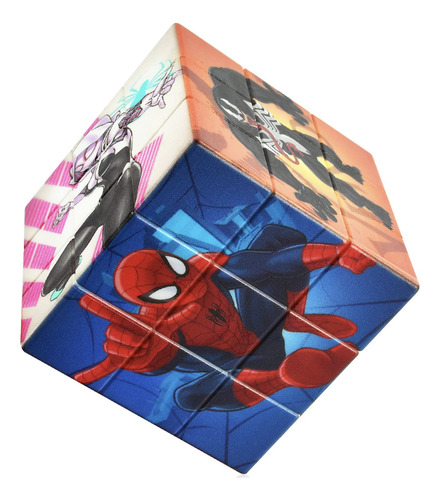 Cubo Rubik Didáctico 3x3 Spiderman Varios 
