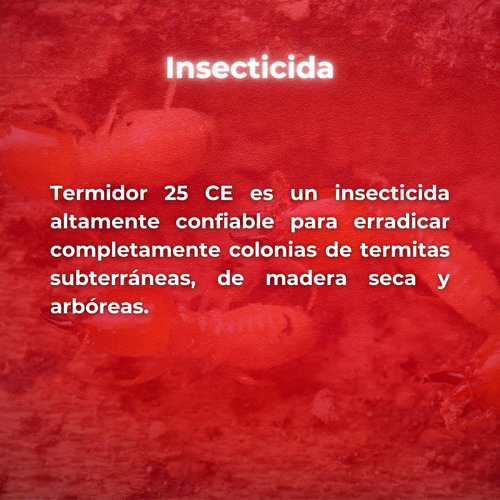 Termidor 25 Ce 1 Lt Insecticida Termitas Fipronil Basf