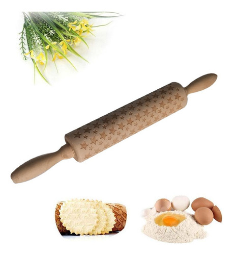Rodillo De En Relieve Para Hornear Galleta Fondant