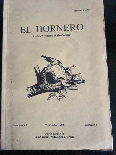 El Hornero-revista Argentina De Ornitologia
