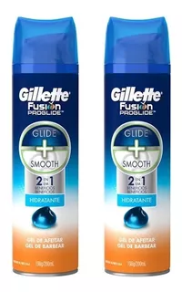 Gel Para Rasurar Gillette Fusion Proglide Sensitive 2 Pzas