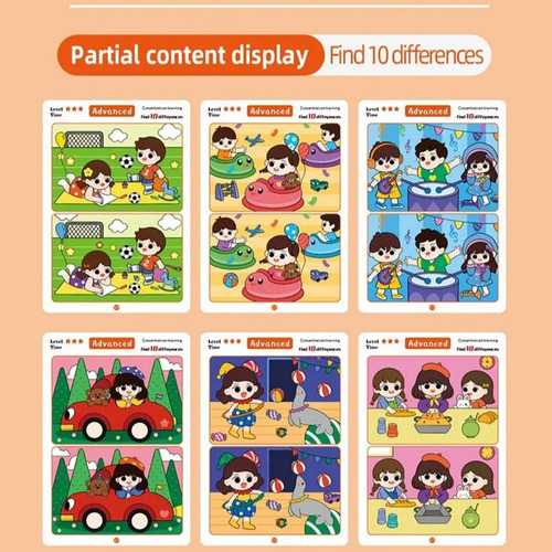 Diferentes Tarjetas De Imágenes, Game De Libros De