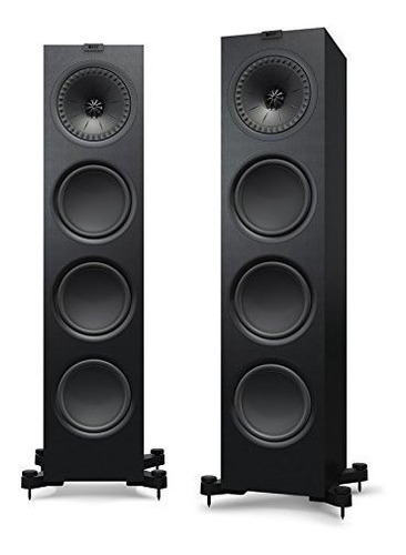 Kef Q950 Altavoz De Pie Cada Uno Color Negro