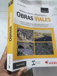 Libro De Costos Y Presupuestos Obras Viales Tomo 2 Ibañez