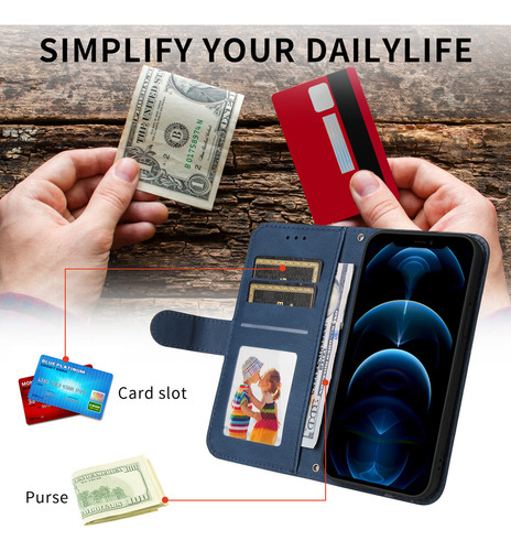 Funda De Piel Con Ranura Para Teléfono Inteligente Honor X9 X9a X9b X9c