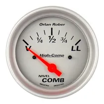 Comprar Reloj Orlan Rober Indicador De Nivel De Combustible 12 V Ø 66 Mm Línea Highcomp Orlan Rober Fondo Negro O Plata