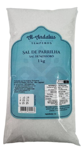 Kit 3x: Sal De Mossoró De Parrilha Al Andalus 1kg