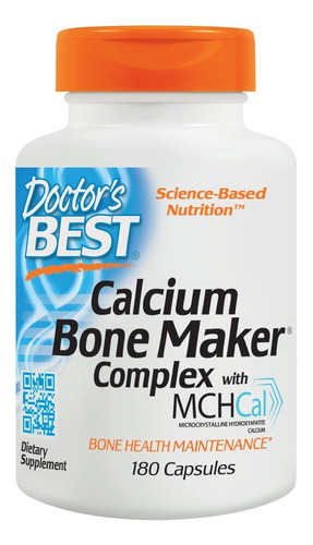 Calcium Bone Maker Complex 180 Cáps - Salud Ósea
