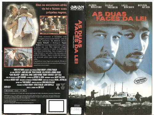 As Duas Faces Da Lei - James Belushi - Dennis Quaid - Raro (Usado)