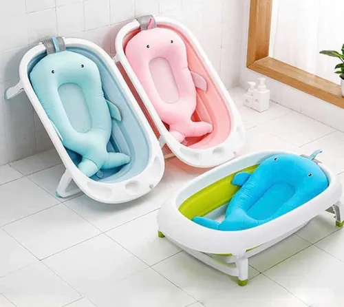 Almohadilla Cojín Para Tina De Baño De Bebé, Bañeras Bebés