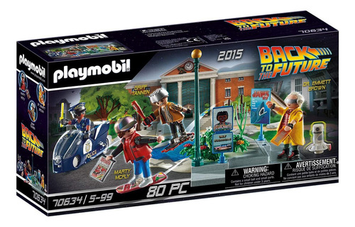 Playmobil Regreso Al Futuro, Parte Ii, Hoverboard Chase