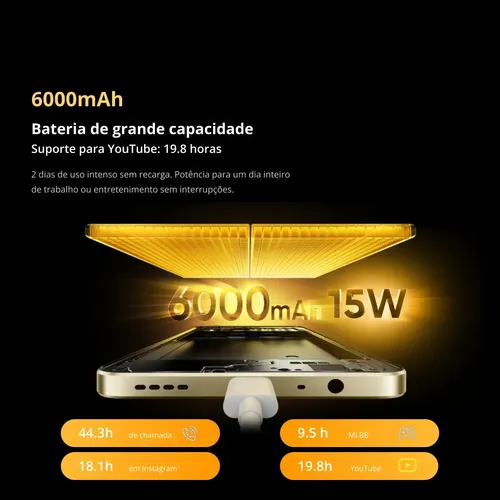 Smartphone Realme Note 70s 128gb 4gb Ram Dual Sim Rmx5313