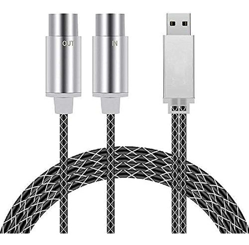 Koldot Midi Cable 5 Pines Midi A Usb Cable Midi Interface In