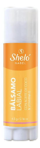 Bálsamo Labial Shelo (sin Color, Con Aceite De Coco)