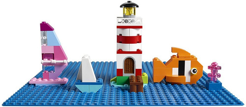 Lego Classic Blue Baseplate 10714 Kit De Construcción 1 Pza