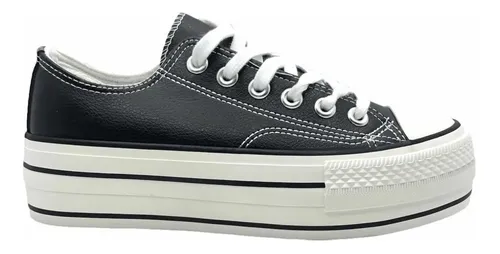 Zapatillas ecocuero mujer sales