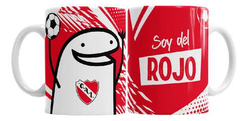 Taza Flork Cuadros Futbol Cerámica Importada Orca Con Caja