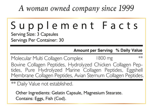 Coco March Molecular Multi-collagen - Colágeno De Bajo Peso