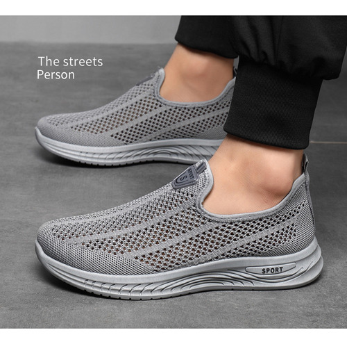 Zapatos Deportivos Ligeros Hombre, Transpirables Y Cómodos