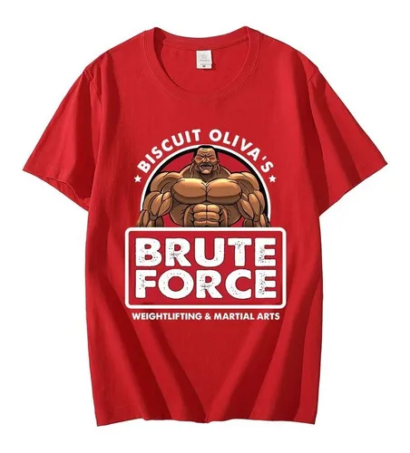 Biscuit Oliva Brute Force Nuevas Poleras Grappler Baki Han