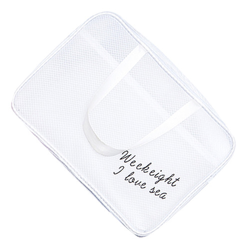 Cosmético Impermeable De Almacenamiento De Blanco S