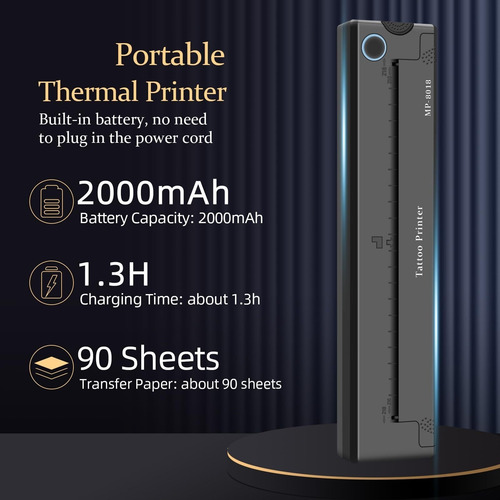 Mini Máquina Portátil De Impressora De Transferência De