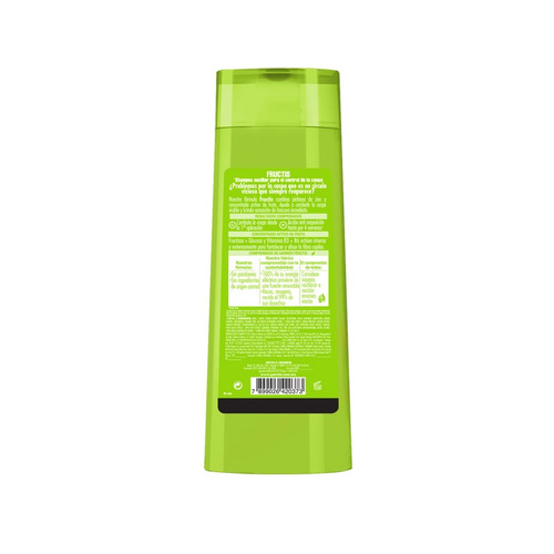 Imagen 3 de 4 de Shampoo Anticaspa 2 En 1 Fructis