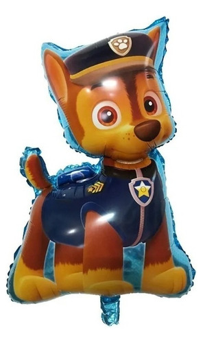 Globo De Paw Patrol Patrulla Canina Perro Policia 75x36cm 