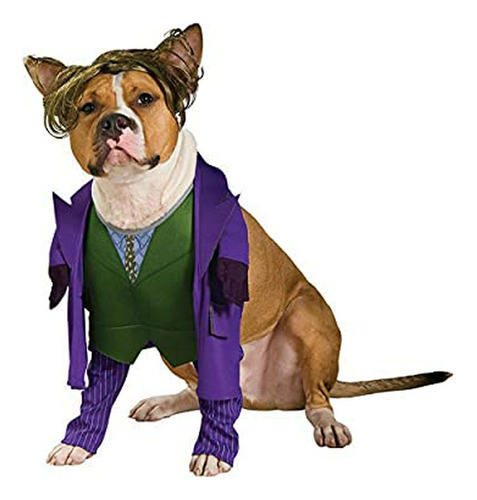 Disfraz Joker Perro Batman, Pequeño