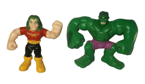 Figuras Marvel Super Hero Squad Hulk Y Doc Samson Marvel