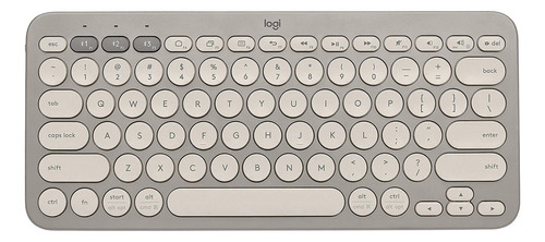 Teclado Logitech K380 Inalámbrico Bluetooth Us Ingles Teclado Gris Idioma Inglés Us