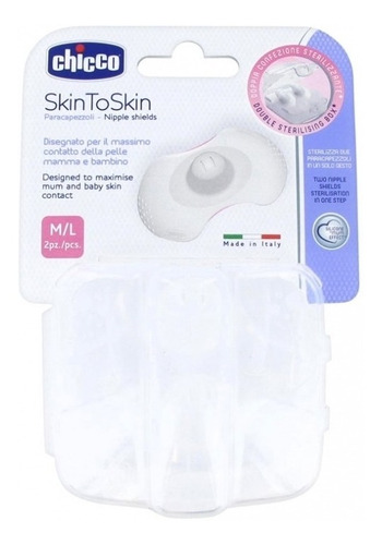 Pezonera Chicco Skin To Skin M/l  By Maternelle