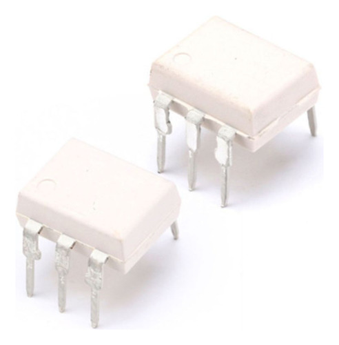 Circuito Integrado Optoacoplador Moc3041 Branco Pdip-6 (pth)