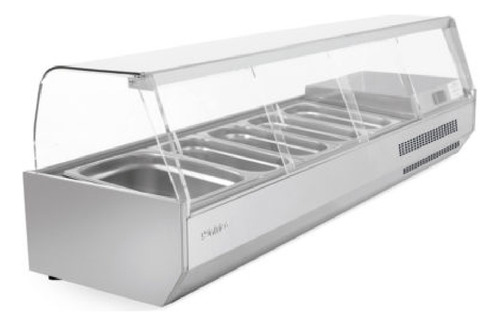 Infrico Vip1740b1/3cr Vitrina Refrigerada Para 6 Insertos