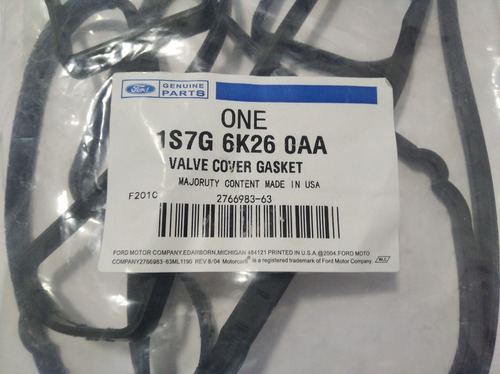 Empacadura Tapa Valvula Ford Ecosport 2.0 Focus Xs6e/6051/bf