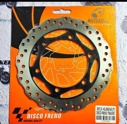 Disco De Freno Trasero De Klr